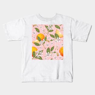 Ojai Oranges-Pink Moment Kids T-Shirt
